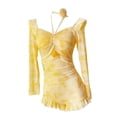 thumbnail image 1 of Traje de baño para mujer, traje de baño de manga larga, a la moda, para fiestas, viajes, festivales y deportes acuáticos., 1 of 8