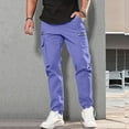 thumbnail image 6 of Bootcut Jeans For Men, Extreme Motion Fleece Lined Pants Carpenter Mens Hiking Pants Pantalones Para Mens Jeans Relaxed Fit Flannel Lined Pantalones De Trabajo Para Flex Hunting S Purple, 6 of 9