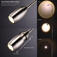 thumbnail image 3 of Lámpara de pie LED regulable con foco ajustable Ray de O'Bright, 3 of 7