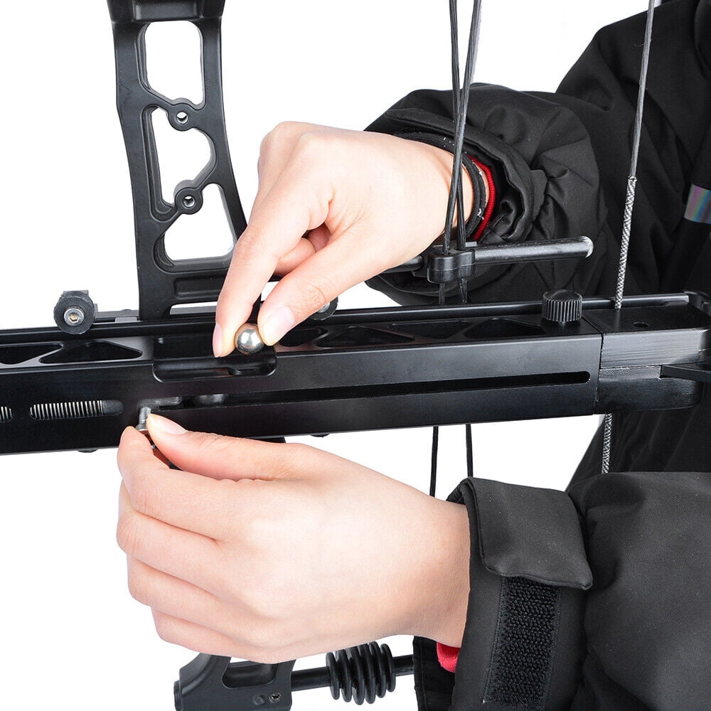AMEYXGS Archery Rapid Bow Shooter Steel Ball Launcher Compound Recurve Bow Hunting Shoot