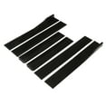 thumbnail image 2 of Lower Side Bottom Line Extensions, 2.2m Car Side Skirts Easy Installation Glossy Black  For Car, 2 of 8