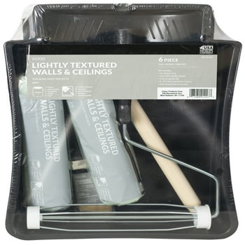Linzer Good 6 Piece Polyester Knit Paint Tray Kit