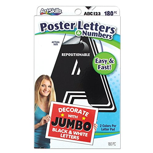 Poster Board Letters