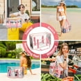 thumbnail image 3 of Clear Beach Tote Bag - Waterproof PVC Stadium Approved - Extra Large Transparent Bag for Pool, Concert, 3 of 6