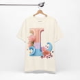 thumbnail image 6 of Letter L Unisex Graphic Tee  Vintage Inspired Artwork For Everyday Style, 6 of 16