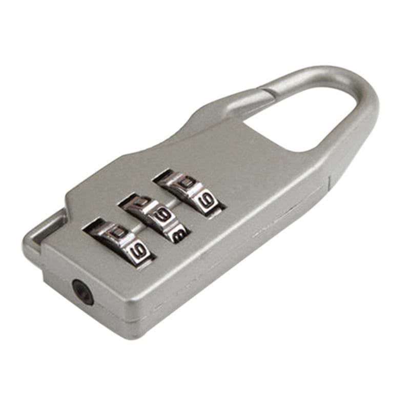 3 Digit Combination Security Safe Travel Luggage Code Lock Padlock 