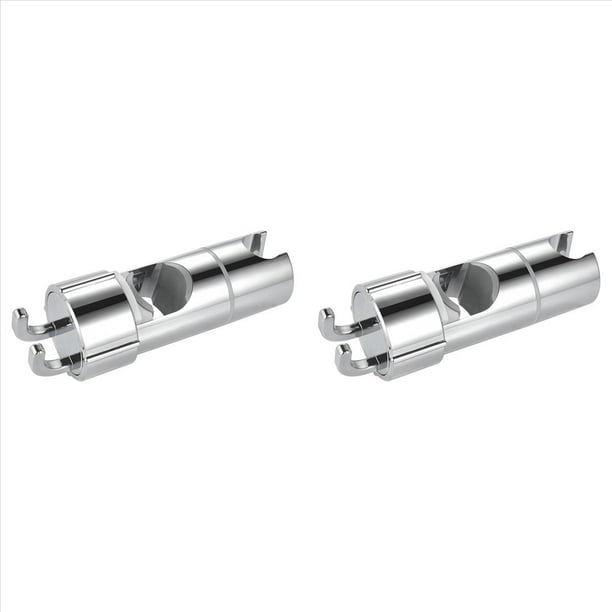 2X Soporte de Ducha de Mano con 2 , Soporte de Ducha Ajustable, Soporte de Ducha Giratorio de 360°, para BañO