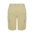 thumbnail image 3 of Cilcicy Basic Button Fly Mid Rise Men Cargo Shorts, 3 of 7