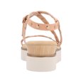 thumbnail image 3 of Journee Womens Lindsay Buckle Platform Sandals, 3 of 9