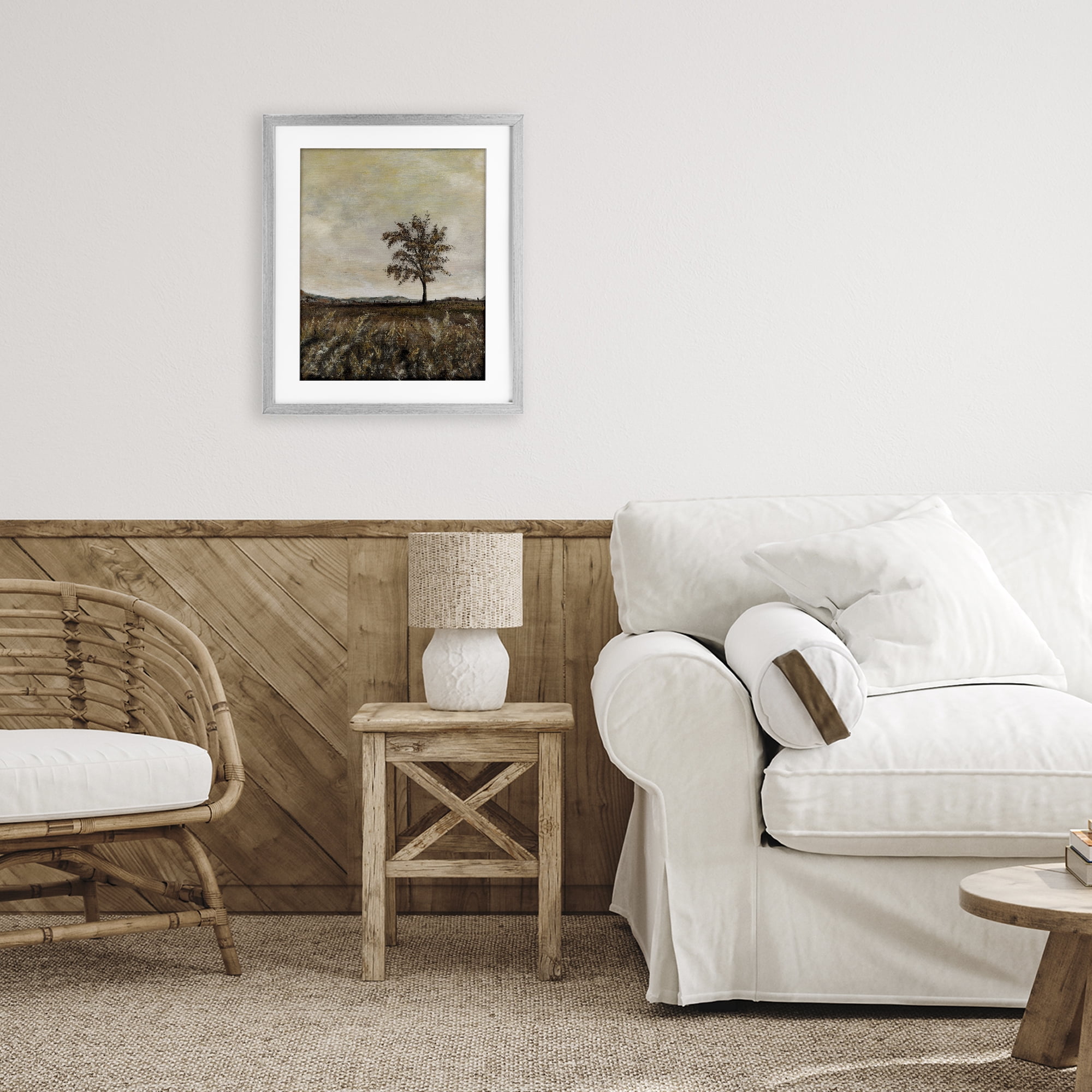 Stupell Industries Yesterdays Gone By Gray Framed Print Under Glass, design by Soulspeak & Sawdust