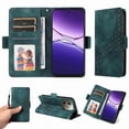thumbnail image 1 of Funda GANGXUN para OPPO A5 Pro con diseño acolchado elegante, cuero PU, protección total y ajuste preciso, 1 of 5