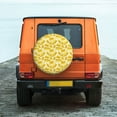 thumbnail image 4 of Haiem Spare Tire Cover , Wheel Cover with Ears Of Corn printed, Camper Spare Tire Cover Fit for Jeep Wrangler Rv SUV Truck Travel Trailer-14 inch, 4 of 8