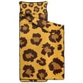 thumbnail image 2 of Yellow and Black Of Leopard Print Toddler Nap Mats for Kids Preschool,Sleeping Mat Bag or Kids,Toddler Sleeping Bag,Toddler Nap Mat or Daycare, 2 of 6