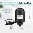 thumbnail image 2 of Self-Priming Water Pump Mechanical Booster Pump Pressure Switch Controller 1/4 1.5-2.2Kg, 2 of 7
