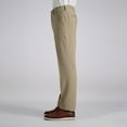 thumbnail image 3 of Men's Haggar® Premium Comfort Straight-Fit Flat-Front Dress Pants Color: Grey Size: 34X32, 3 of 4
