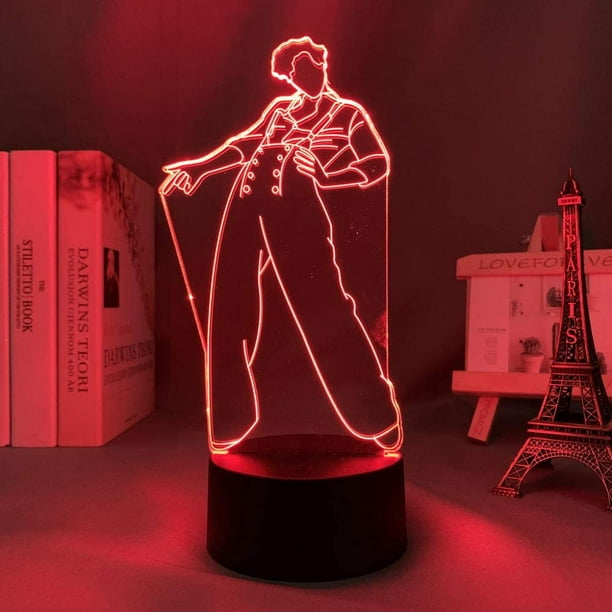 Lampe d'Anime 3D Lampe 3D pour Enfants Lampe de Nuit 3D Harry