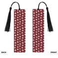 thumbnail image 2 of Kdxio Snowflakes On A Buffalo Plaid Christmas Print Metal Tassel Bookmarks,Perfect Gift for Art Lovers and Bookworms Metal Bookmarks for Women, 2 of 8