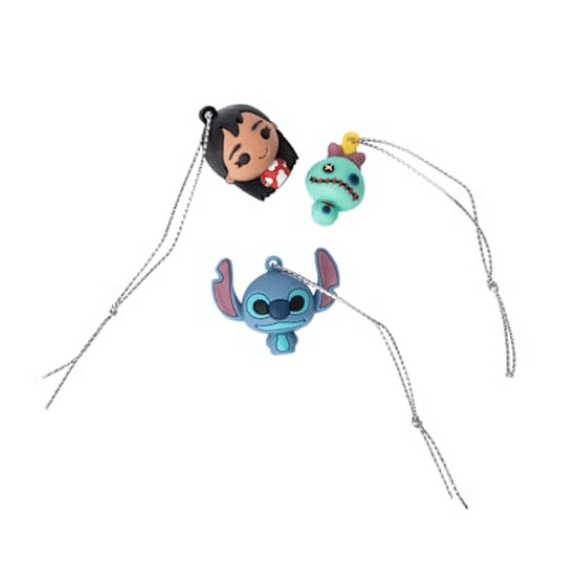 Hallmark Disney Lilo & Stitch Mini Christmas Tree Ornaments, 3-Pack (Stitch, Lilo & Scrump)