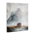 thumbnail image 2 of Stupell Industries Farmhouse Foggy Hugged Hut Canvas Art, 24 x 30, by Svetlana Aleynikova, 2 of 8