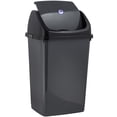 thumbnail image 3 of Superio Large Kitchen Trash Can 13 Gallon Grey Swing Top Trash Can with Lid, 52 Qt, 3 of 9
