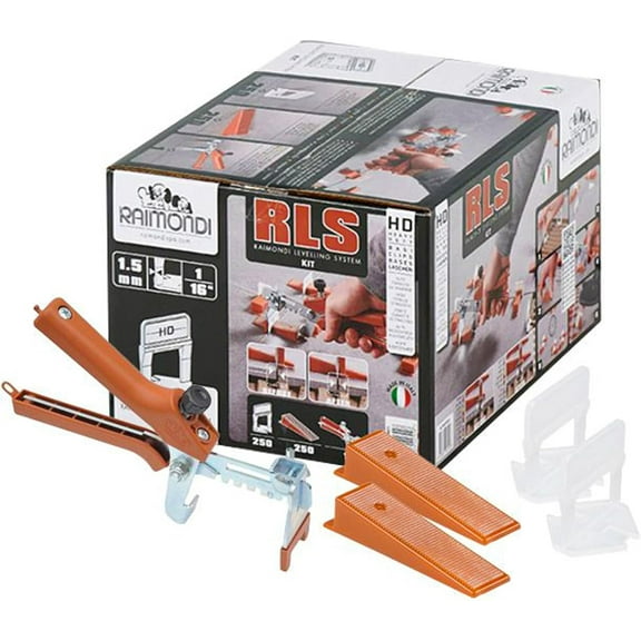 Raimondi 1/16" (1.5MM) Heavy Duty Tile Leveling System Kit