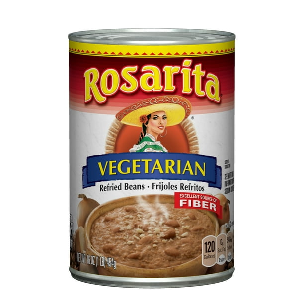 Rosarita Vegetarian Refried Beans 16 oz