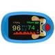 thumbnail image 1 of ER Monitor pediátrico del oxygene de la sangre del oximeter Spo2 del pulso del dedo de los niños azules de Oled oso de fresa Electrónica, 1 of 2