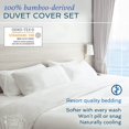 thumbnail image 4 of Hotel Sheets Direct Duvet Cover Bed Linen Set, 3 -Piece Set, Grey, Full, 4 of 4