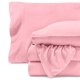 thumbnail image 1 of Juego de Sábanas de Vellón Acogedor Bare Home Vellón Polar Extra Suave Tamaño Twin Rosa Claro, 1 of 8