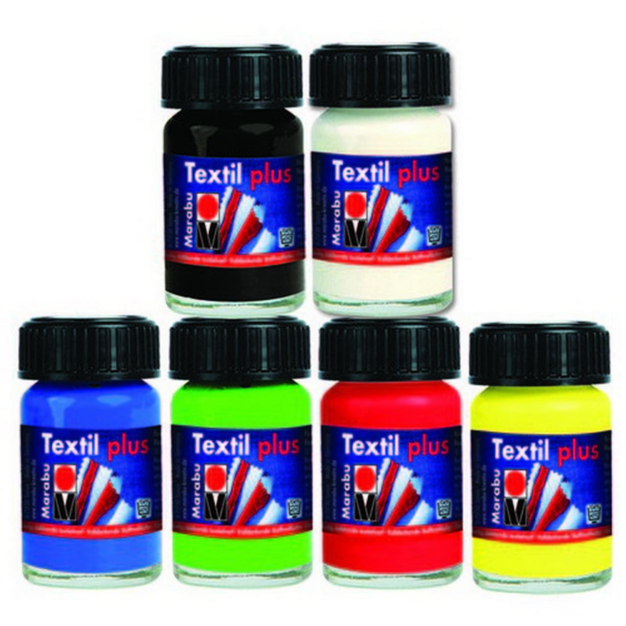 Marabu Textile Plus Paint, 15ml, Medium Brown