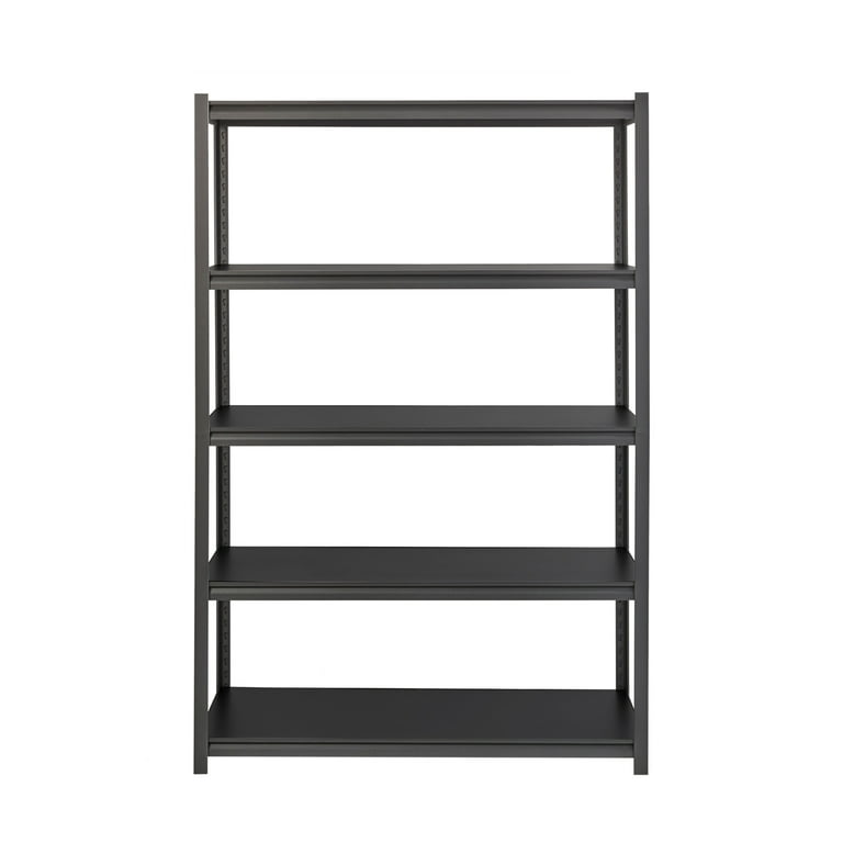 【SALE】vintage iron shelf 1180*800*310 Vintage Iron and Marble Five Shelf Etagere - AptDeco