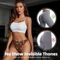 thumbnail image 5 of Fotbe Retro Coffee Tanga Sin Costuras para Mujer con Estampado – Panties Invisibles, Transpirables y Cómodos para Uso Diario-XX-Large, 5 of 5