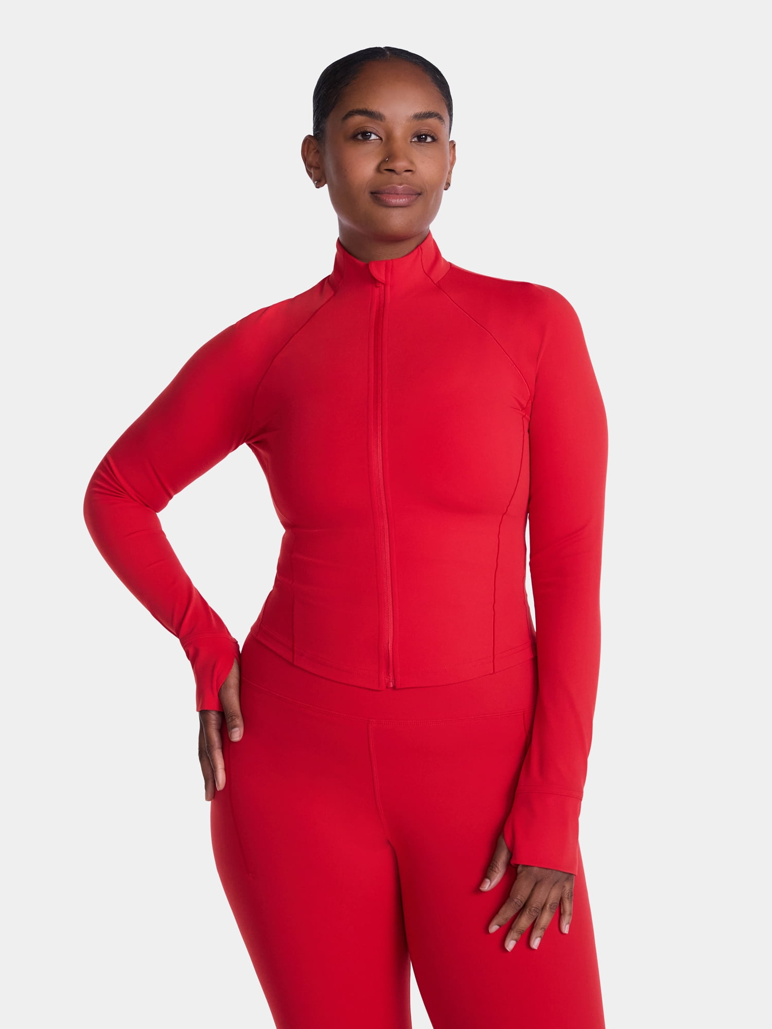 Avia Women’s SoftSculpt Crop Jacket, Sizes XS-XXL