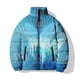 thumbnail image 2 of Chaquetas con estampado de mariposas de moda y sencillas para hombre, abrigos casuales y versátiles, abrigos de invierno cómodos y cálidos para hombre, abrigos tipo parka, 2 of 4