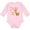 AD-Pink, variant on Inktastic My Great Uncle Loves Me- Cute Giraffe Boys or Girls Long Sleeve Baby Bodysuit