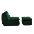 thumbnail image 6 of Modern Compressed Lounge Chair with Ottoman, Cozy Corduroy Recliner for Small Spaces, Living Room, or Bedroom, 6 of 9