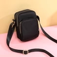 thumbnail image 4 of Bolso de hombro informal para teléfono móvil para mujer, ligero, tipo bandolera, de nailon, de gran capacidad, 4 of 6