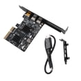 thumbnail image 2 of Tarjeta De Expansión Tipo C USB3.0 Tarjeta PCIe 10G Compatible Con DisplayPort Video 4K 60HZ PCIE X4 X8 X16 Para PC De Escritorio, 2 of 7