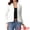 Black White, variant on Women's Notch Lapel Long Sleeve Elegant Business Casual Jacket M Hot Pink