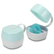 Pacifier Case Pacifier Holder Case Pacifier Clip Container Holder Case Pacifier Box Pacifier Accessories, 2 Pack