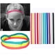 thumbnail image 1 of 16 diademas deportivas, bandas elásticas antideslizantes para el pelo para correr, fútbol, ​​hacer ejercicio de yoga, mujeres y hombres BRILLAR Rojo Verde, 1 of 5