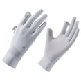 thumbnail image 2 of Gants de Soleil Femmes Doigts Complets Glace Écran Tactile Non Conduite Gants pour Voyage Golf Course, 2 of 9