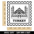 thumbnail image 2 of Turkey Travel Istanbul Blue Mosque Square Rubber Stamp Stamping Scrapbooking Crafting - Large 2.75in, 2 of 7