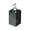 Silver Black, variant on KCAHPAN Resin Liquid Soap Dispenser for Hotel Marble Soap Dispenser Hand Soap Dispenser