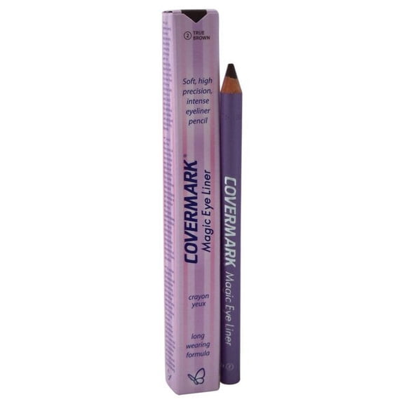 Magic Eye Liner - 2 True Brown by Covermark for Women - 0.05 oz Eye Liner