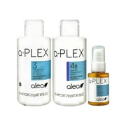 Alea a-Plex 3 Bond Intensive Treatment 8.2oz +  4B Blonde Toning Shampoo 8.8oz + 7 aceite repapacion bond oil 2.5oz + Comb