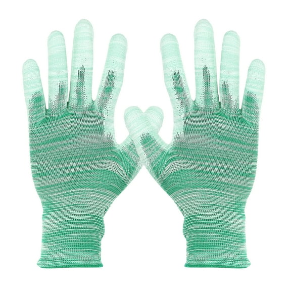 4Set Anti-Static Gloves Electrostatic Protective Glove, Large Size Green