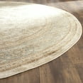thumbnail image 3 of SAFAVIEH Vintage Roseann Traditional Area Rug, Ivory/Light Blue, 6'7" x 6'7" Round, 3 of 7