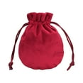 thumbnail image 2 of Bolsa con cordón para guardar joyas, organizador de regalos de fiesta, bolsa de terciopelo para relojes, collares, pulseras, dijes y aniversarios. Vino tinto 95x115cm, 2 of 8