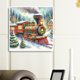thumbnail image 2 of 5D DIY Con Cuentas Cuadradas Kit Tren Navidad Del 45x45cm, 2 of 9